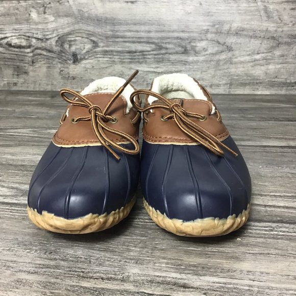 JBU Gwen Duck Shoes Navy Blue Women's Size 10 - Picture 4 of 8